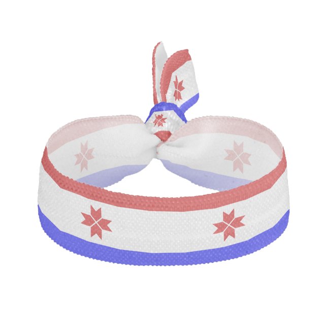 Mordovia Flag Elastic Hair Tie (Front)