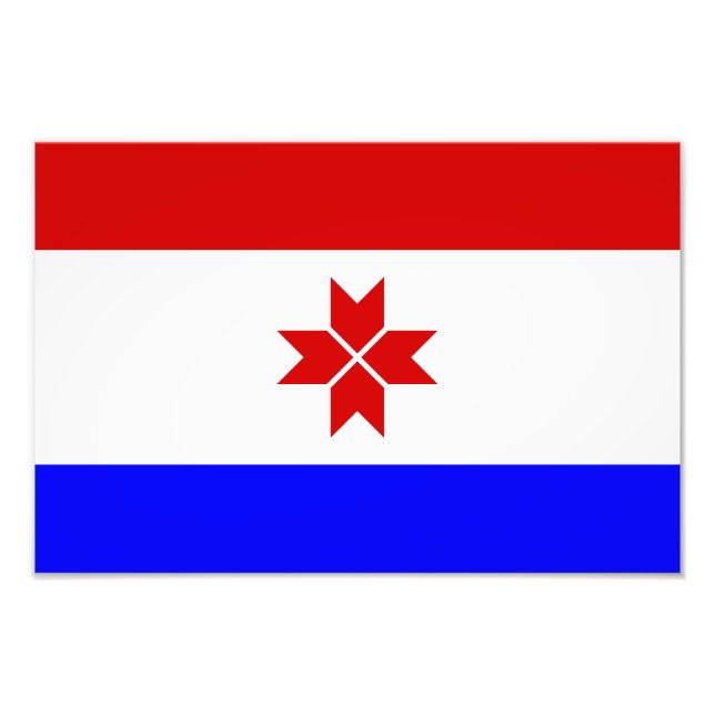 Mordovia Flag Photo Print (Front)