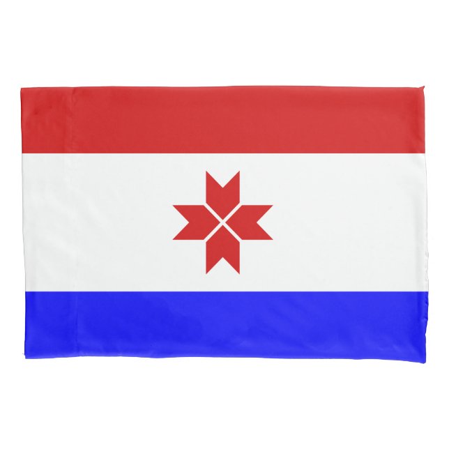 Mordovia Flag Pillow Case (Front)