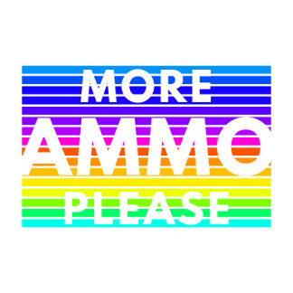 More Ammo Please (Rainbow) Trucker Hat