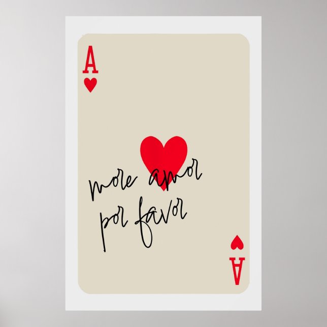 More Amor Por Favor Poster (Front)