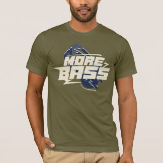 More Bass Music audio headphones  T-Shirt