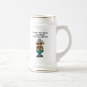 More Chocolate Humor Beer Stein