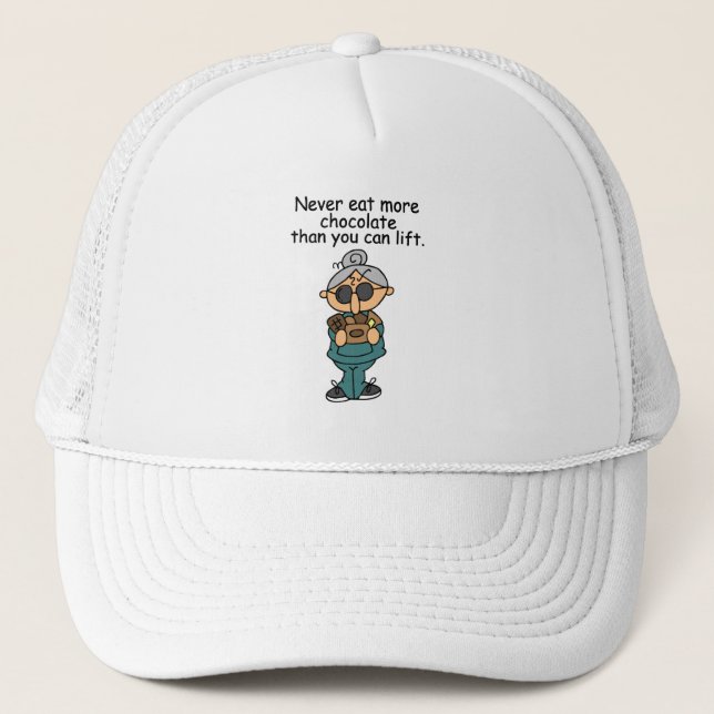 More Chocolate Humor Trucker Hat (Front)