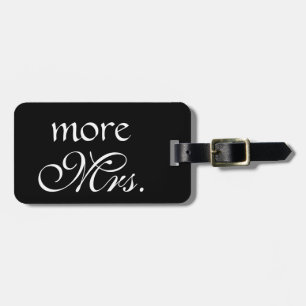 More Classy Mrs. Black Luggage Tag