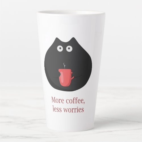 More coffee less worries mug
