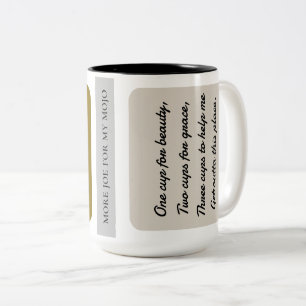 More Coffee Mojo Mug with Wakeup Quote