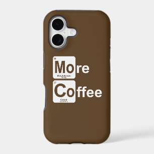 More Coffee Periodic Table iPhone 17 Case