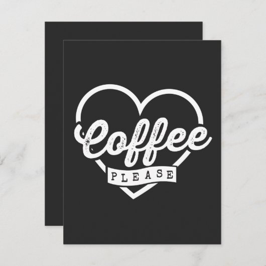 MORE COFFEE PLEASE (Front/Back)