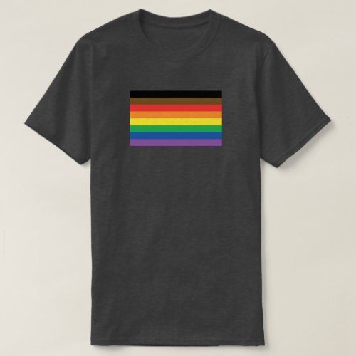 More Color More Pride Rainbow Customizable LGBT T_Shirt