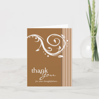 {MORE COLORS AVAILABLE} Thank You Card