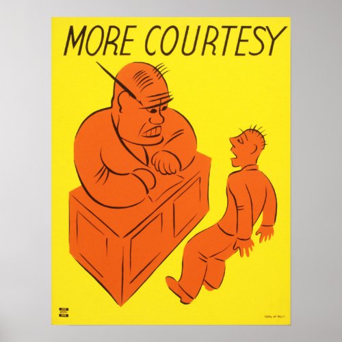 MORE COURTESY Manners Vintage America Public WPA Poster