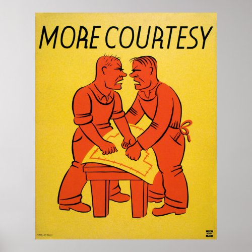 More Courtesy WPA Poster