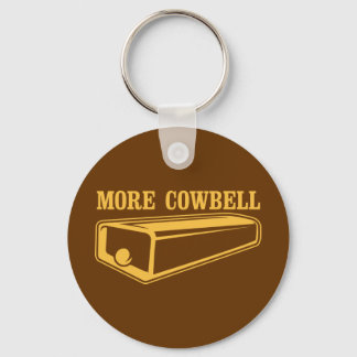 More Cowbell Keychain