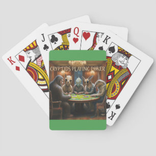 More Cryptids Playing Poker Cards