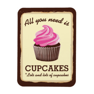 More Cupcakes Magnet