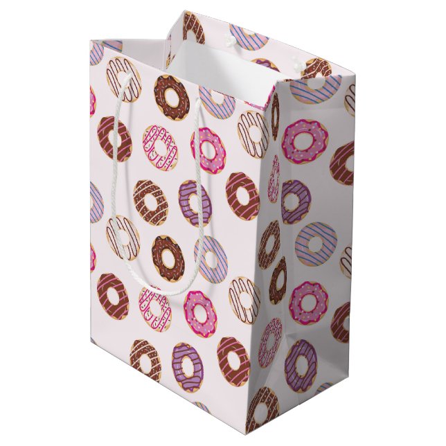 More Donuts   Medium Gift Bag (Back Angled)
