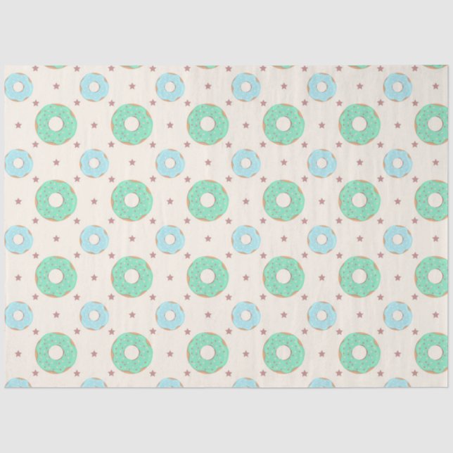 More Donuts Series Design 27 Tissue Paper (Front)
