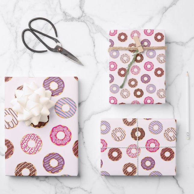 More Donuts  Wrapping Paper (Front)