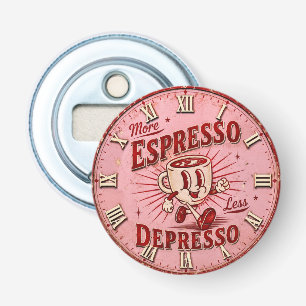 More Espresso Less Depresso Bottle Opener