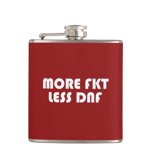 More FKT Less DNF Flask