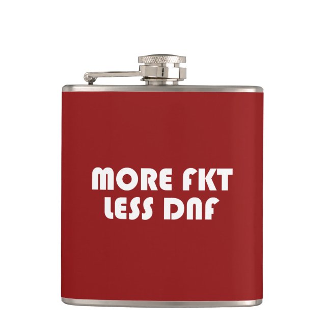More FKT, Less DNF Flask (Front)