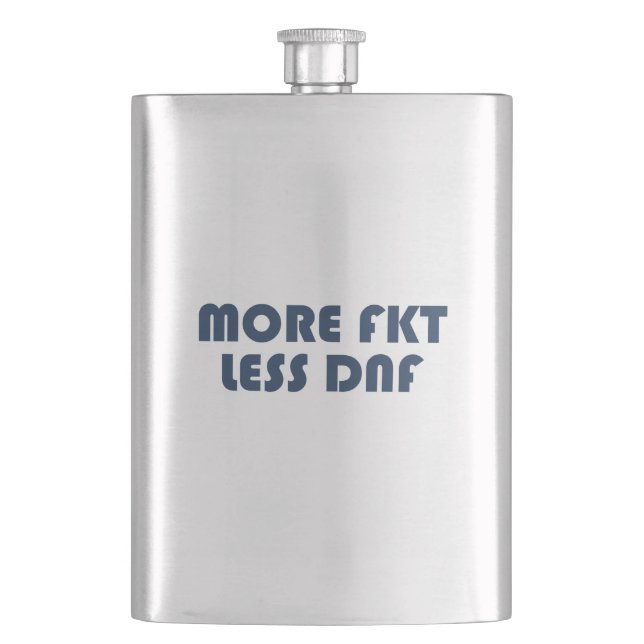 More FKT, Less DNF Flask (Front)