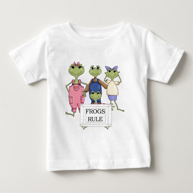 More Frogs Rule Tshirts and Gifts (Front)