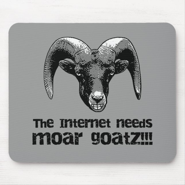 More Goatz Mouse Pad (Front)