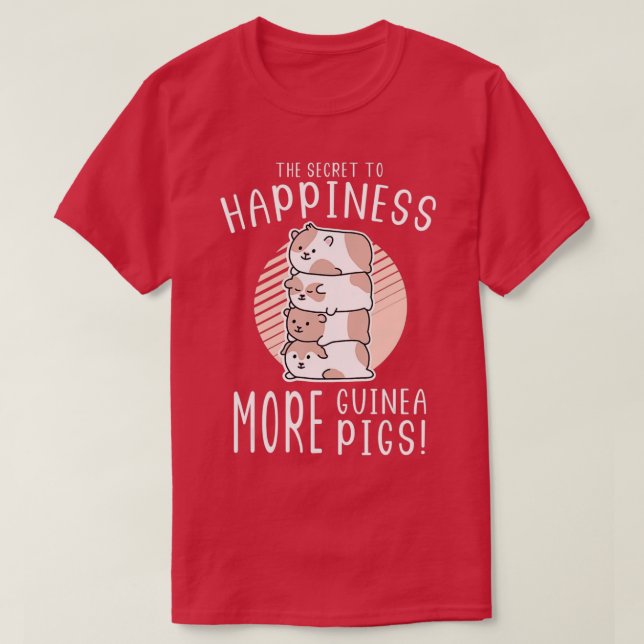 More Guinea Pigs T-Shirt (Design Front)