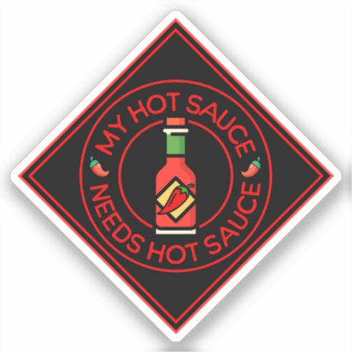 More Hot Sauce Sticker