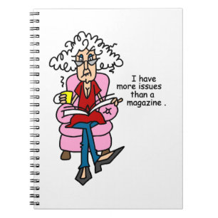 More Issues Than a Magazine Humor Notebook