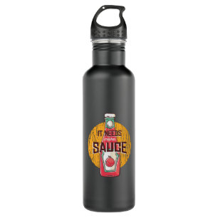More Ketchup Stainless Steel Water Bottle