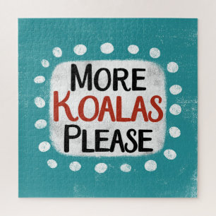 More Koalas Please Jigsaw Puzzle