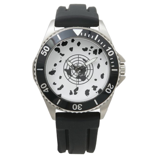 MORE LAND #GLOBEXIT Men's watch (Front)