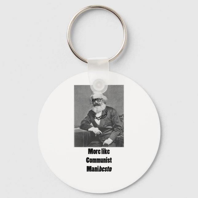 More Like ManiBESTO! Keychain (Front)