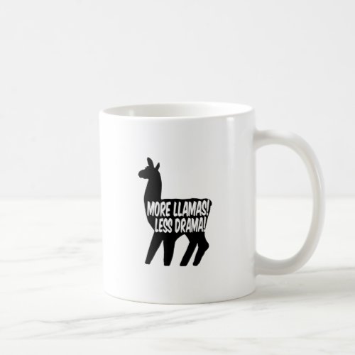More Llamas Less Drama Coffee Mug