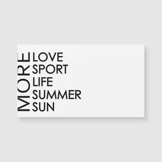 More love and sun (Front)