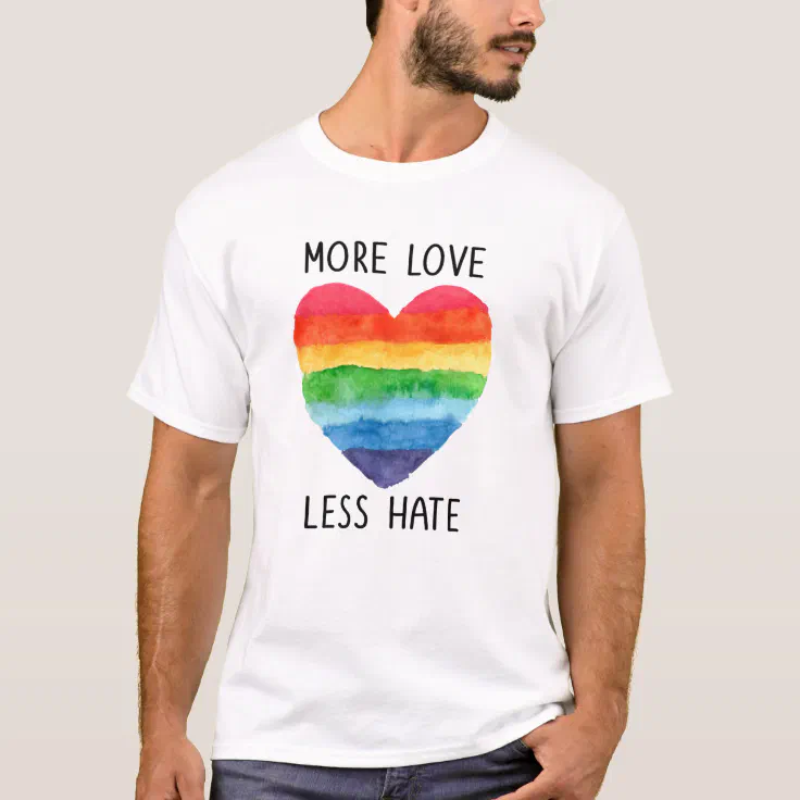 More love less hate shirt Clearance