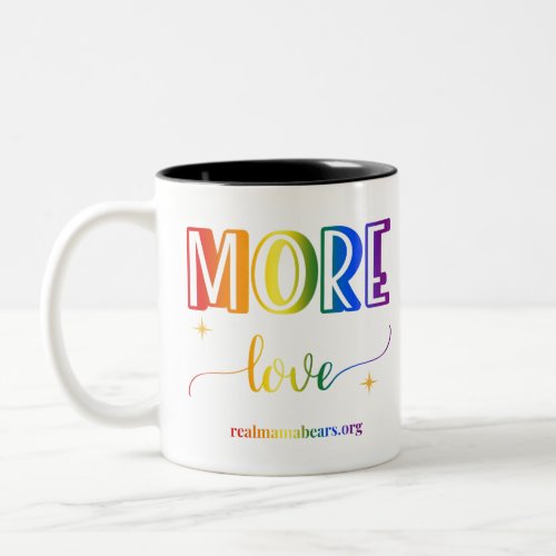 More Love Rainbow mug