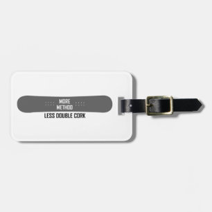 More Method Less Double Cork Luggage Tag