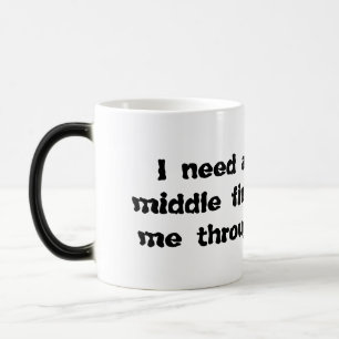 More Middle Fingers Color Morph Mug