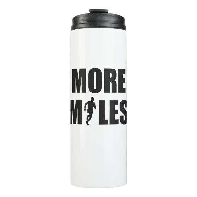 More Miles Running Thermal Tumbler (Front)