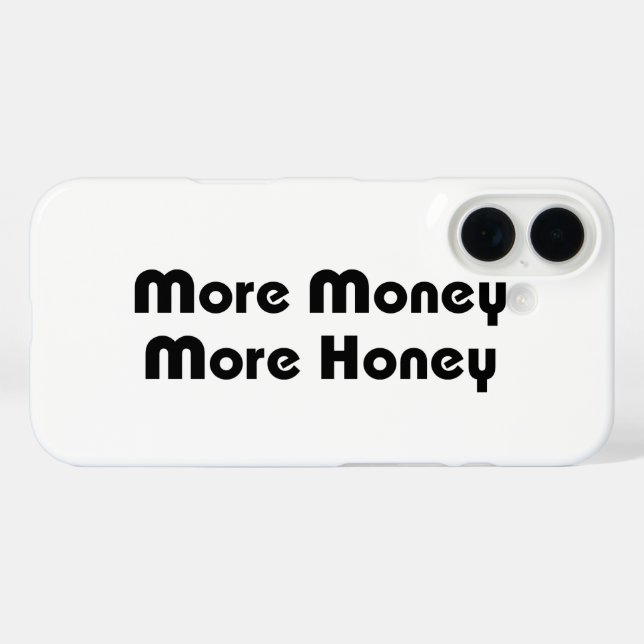 More Money More Honey Case-Mate iPhone Case (Back (Horizontal))