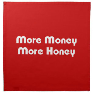 More Money More Honey Napkin