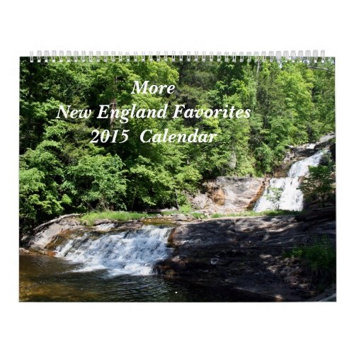 More New England Favorites 2015 Calendar