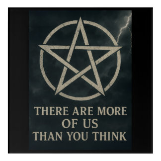 More of us Wicca Acrylic Print