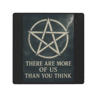 More of us Wicca Metal Wall Art