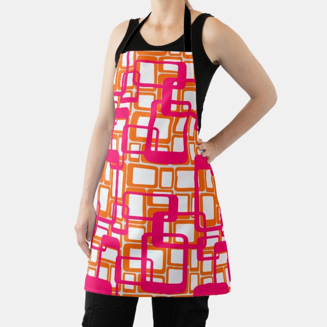 More Open Mid-Century Modern Rectangles Apron (Insitu)
