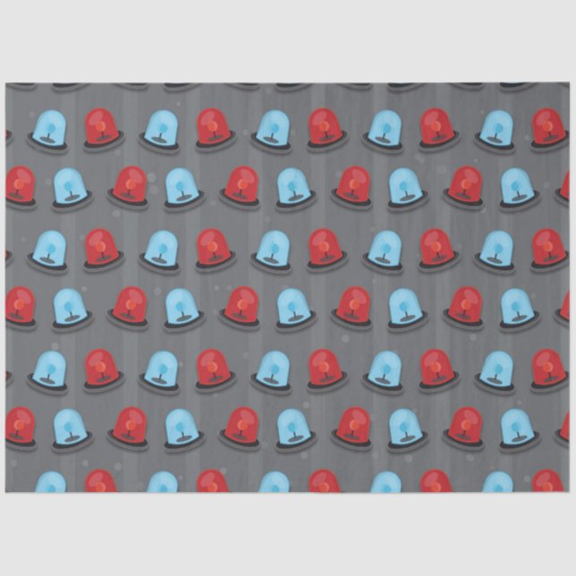 More Police Series Design 3 Tissue Paper (Front)